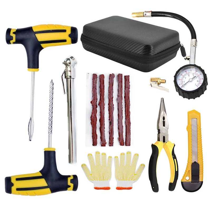 Tire repair tool kit